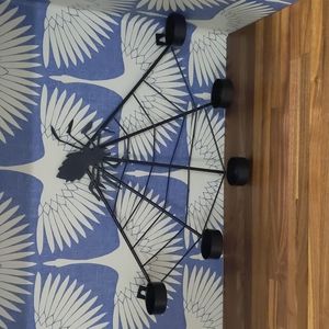 3/$30 Metal spider Halloween black tealight candle holder